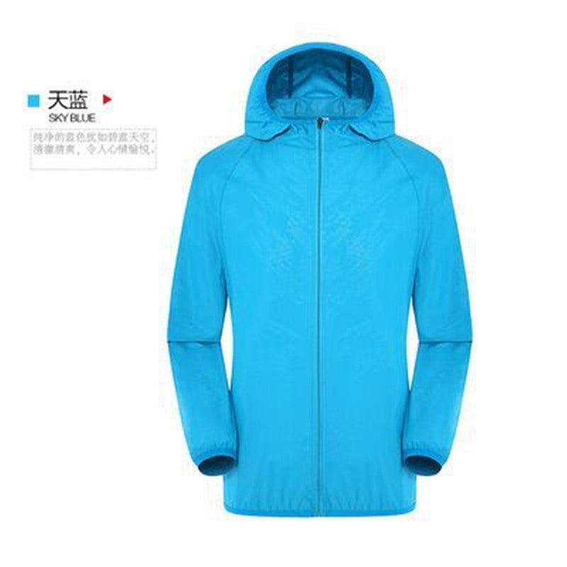 Unisex sun protection thin jacket