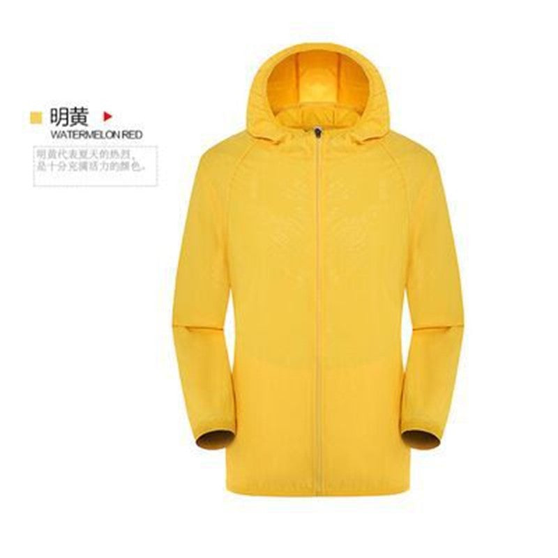 Unisex sun protection thin jacket