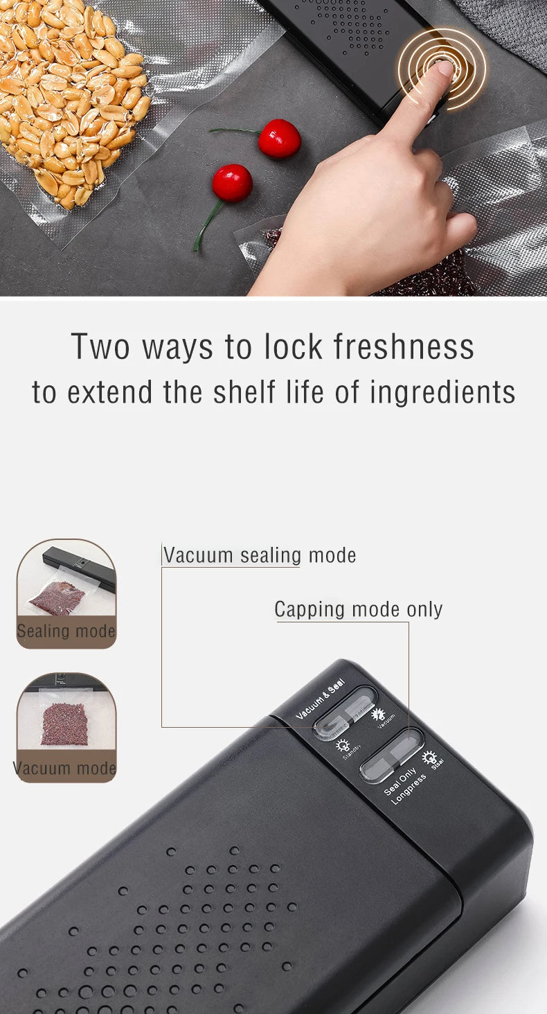 automatic portable vacuum packaging and sealing machine