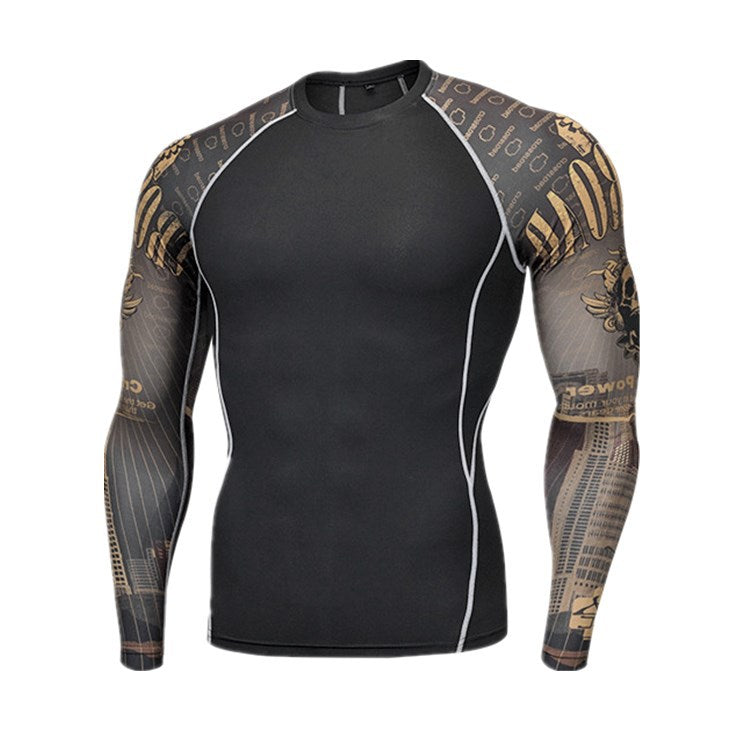 Tights stretch quick-drying breathable bottoming tops