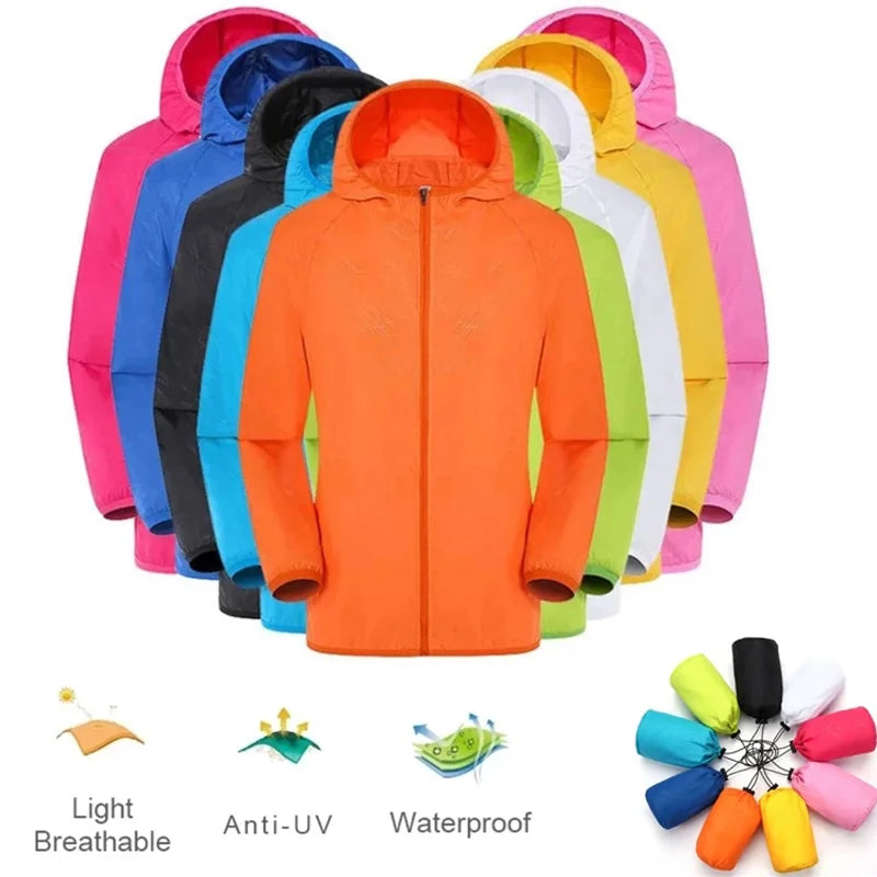 Unisex sun protection thin jacket