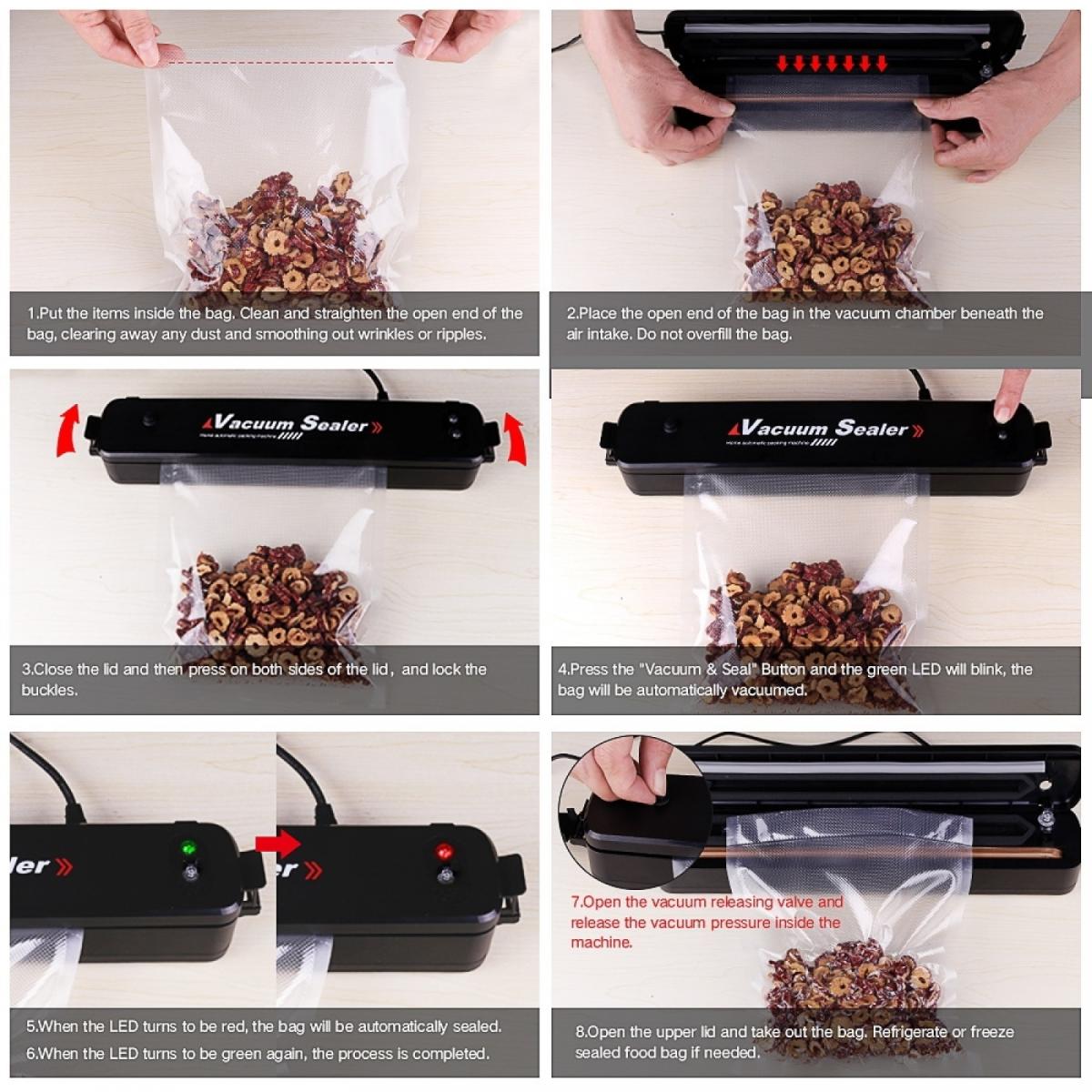 automatic portable vacuum packaging and sealing machine