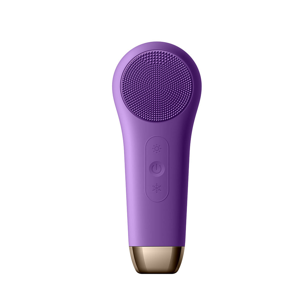 2-in-1 silicone Facial Cleansing Brush and Massager