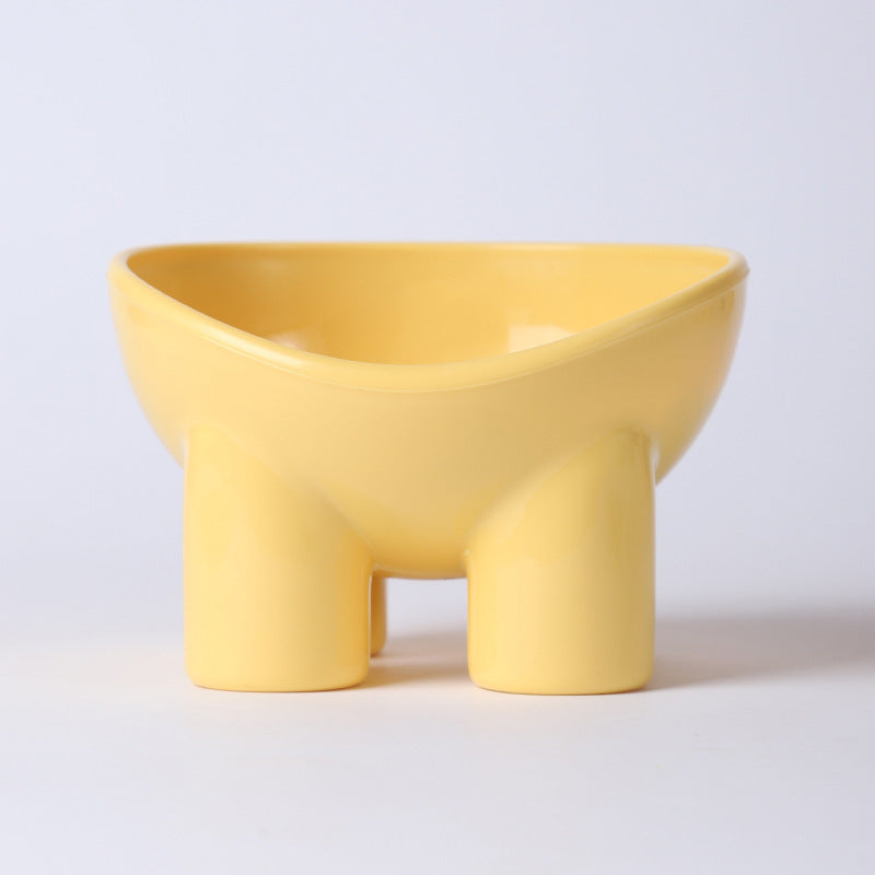 Elephant Foot Feeding Bowl