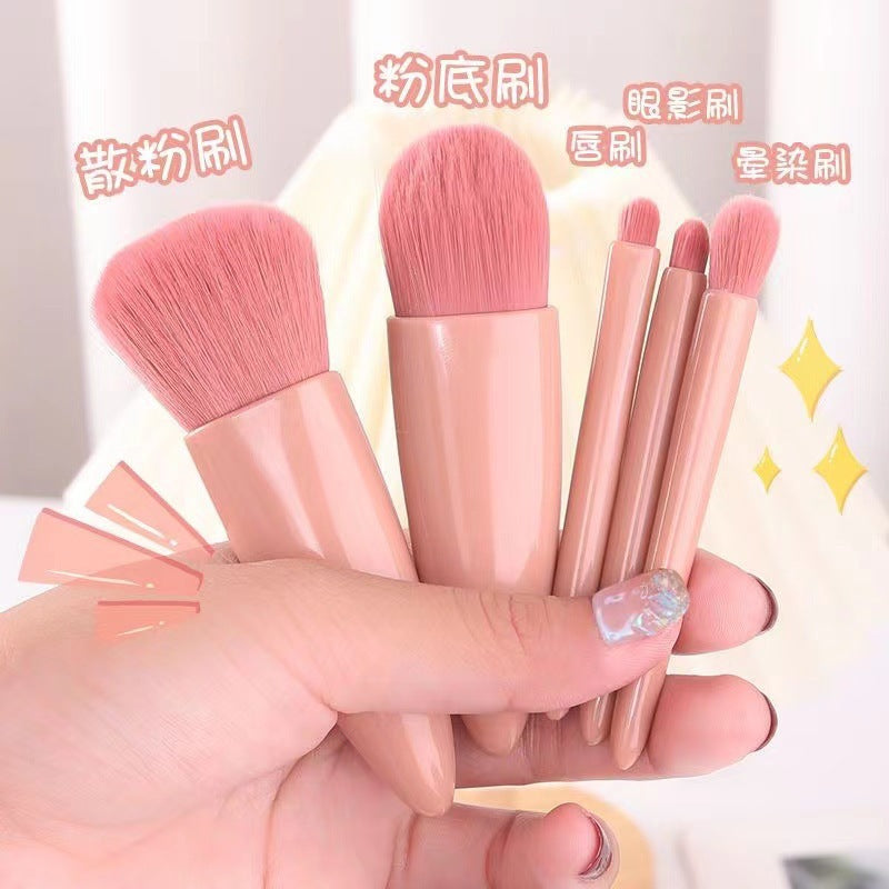 portable boxed makeup brush set