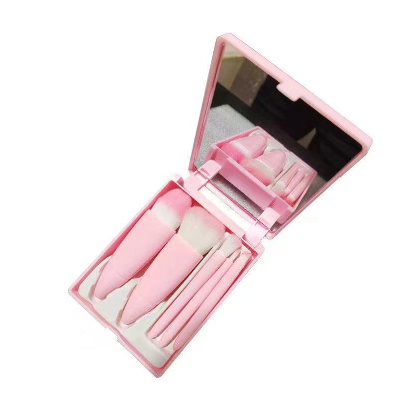 portable boxed makeup brush set