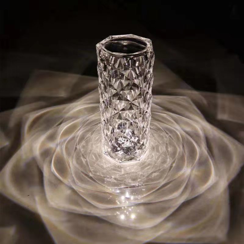 Rechargeable 16 color Crystal Table adjustable Lights