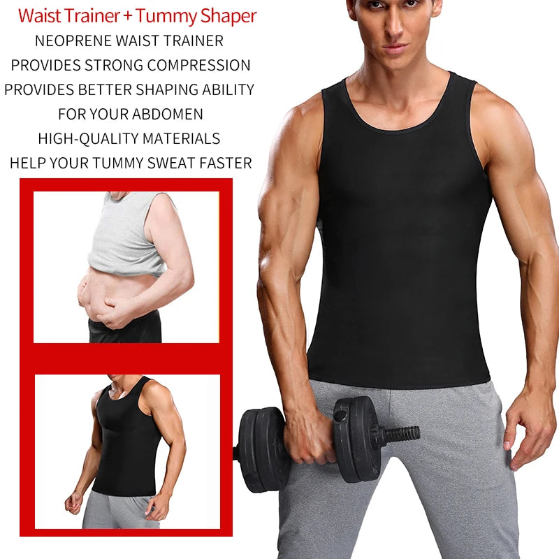SlimFit Sauna Waist Trimmer for Men