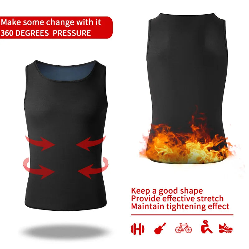 SlimFit Sauna Waist Trimmer for Men