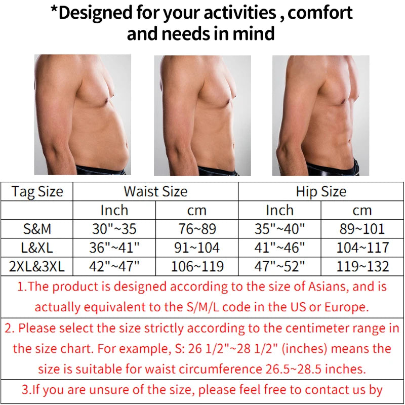 SlimFit Sauna Waist Trimmer for Men