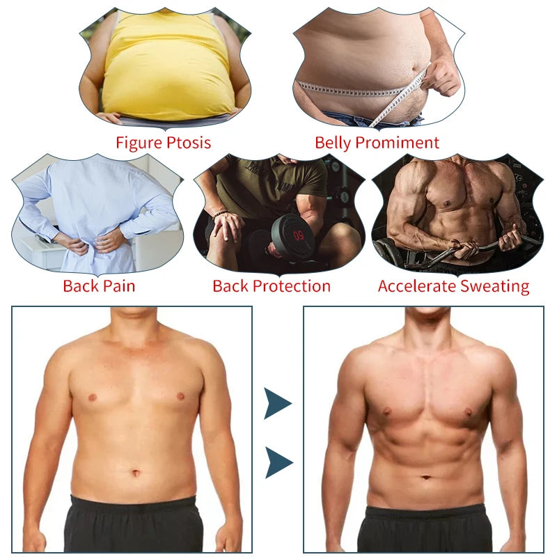 SlimFit Sauna Waist Trimmer for Men