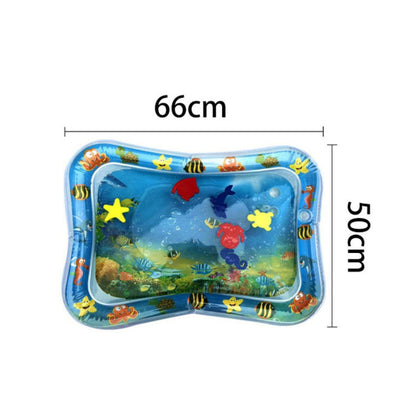 baby inflatable water game mat