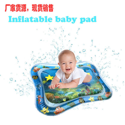 baby inflatable water game mat