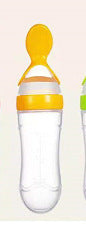 Silicone Baby Spoon Bottle Feeder