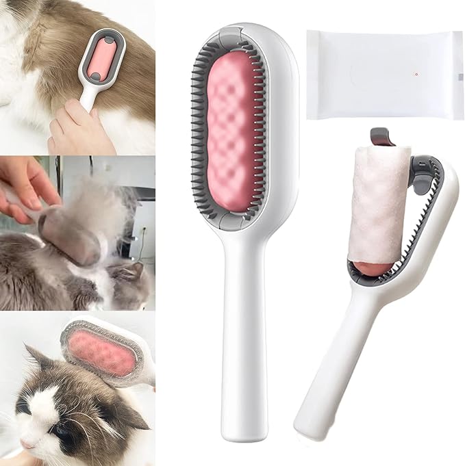 Pet cleaning and hair removal comb