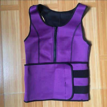 Women's Shapewear Top Belt Vest