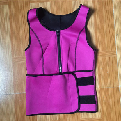 Women's Shapewear Top Belt Vest