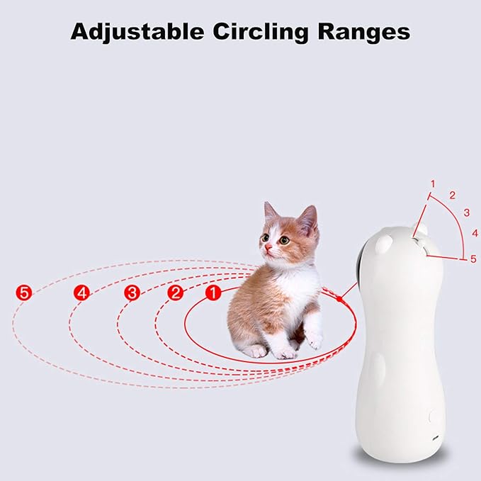 Automatic laser cat toy