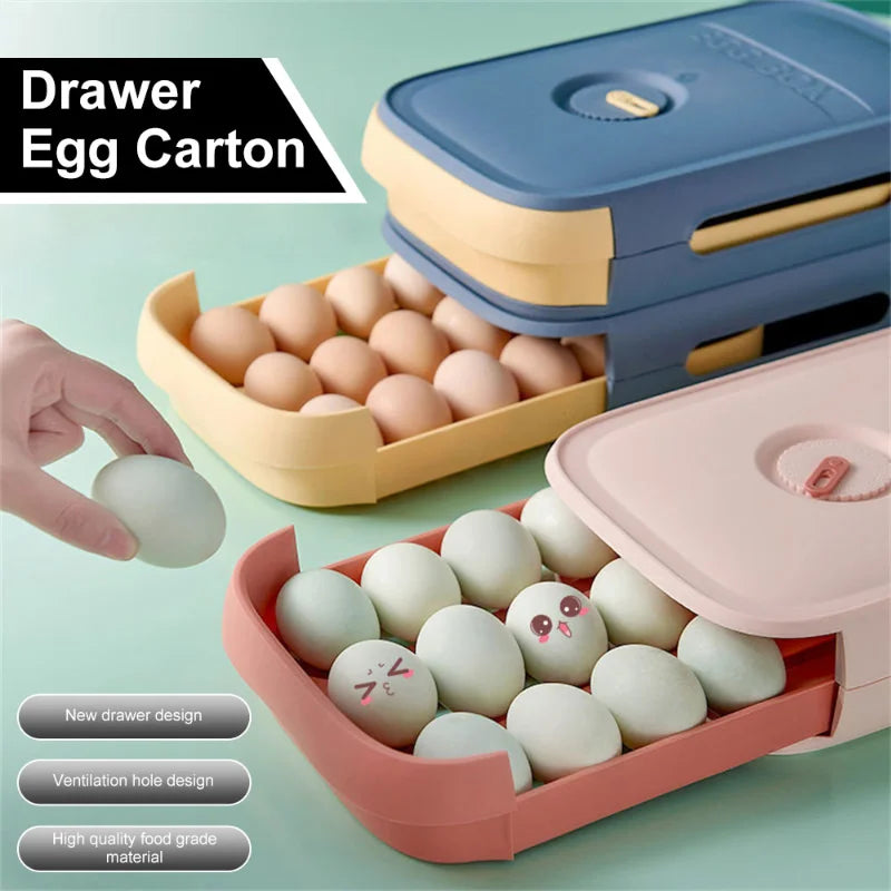 automatic rolling egg storage box