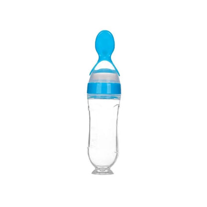 Silicone Baby Spoon Bottle Feeder