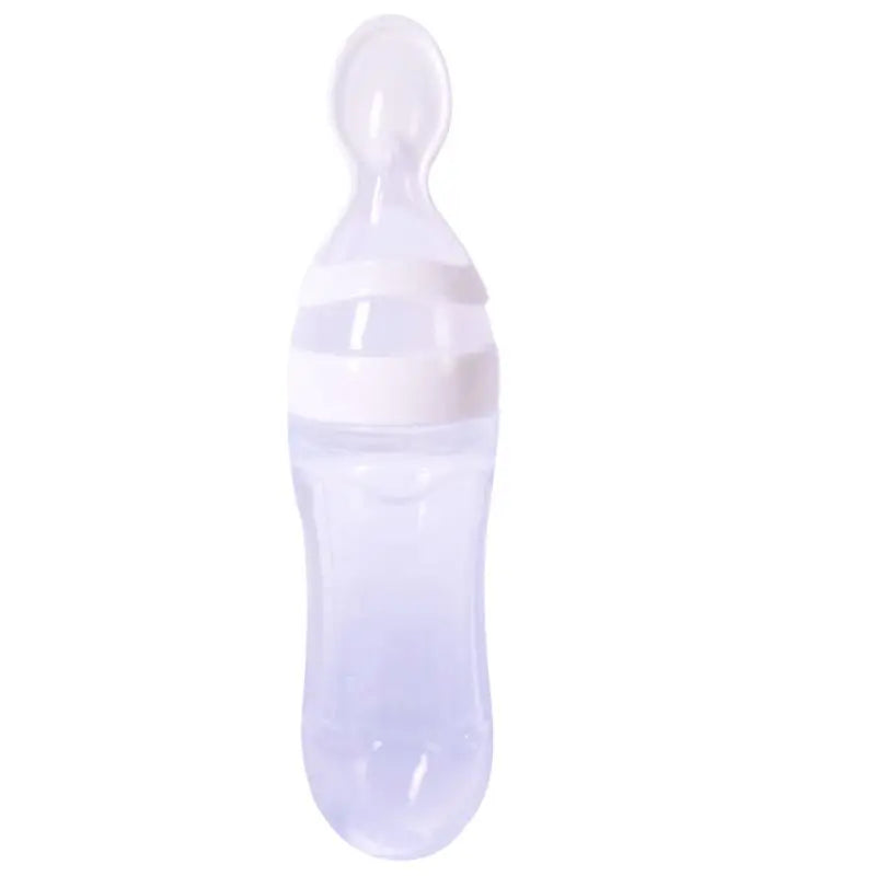 Silicone Baby Spoon Bottle Feeder