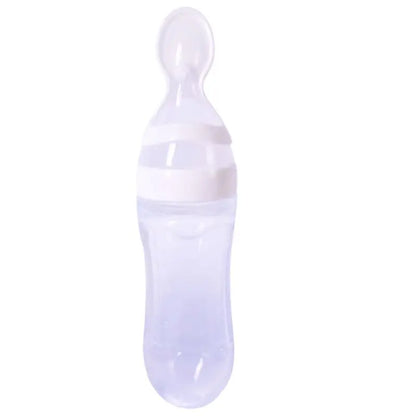 Silicone Baby Spoon Bottle Feeder