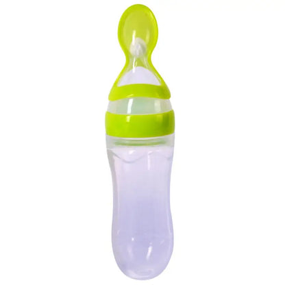 Silicone Baby Spoon Bottle Feeder