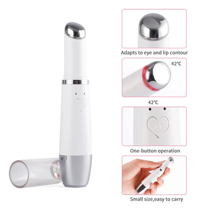 USB Ultrasonic eye and lip massage pen