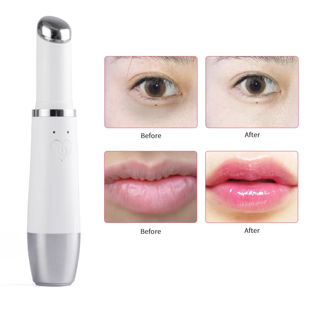 USB Ultrasonic eye and lip massage pen