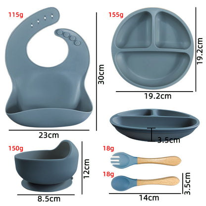 Silicone Baby Feeding Set