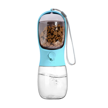 2-in-1 water bottle and food cup