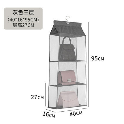 Dimensional Transparent Backpack Storage Bag