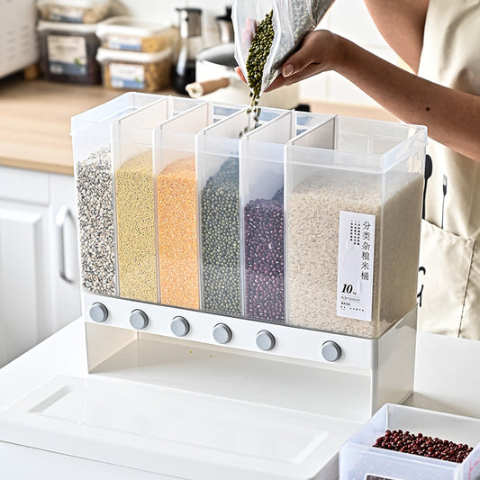 Wall-mounted Grain Dispenser storage box