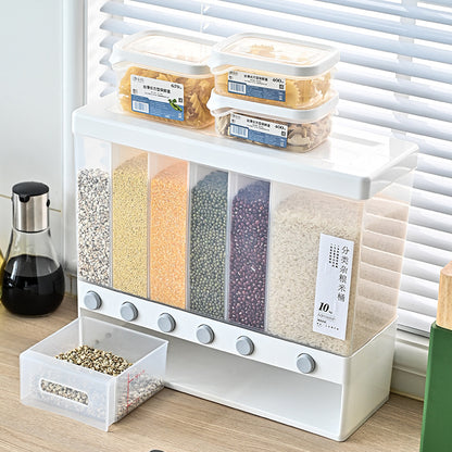 Wall-mounted Grain Dispenser storage box