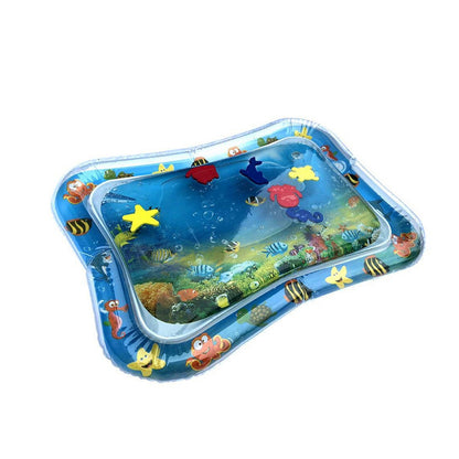 baby inflatable water game mat