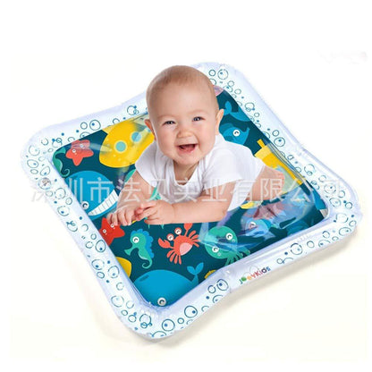 baby inflatable water game mat