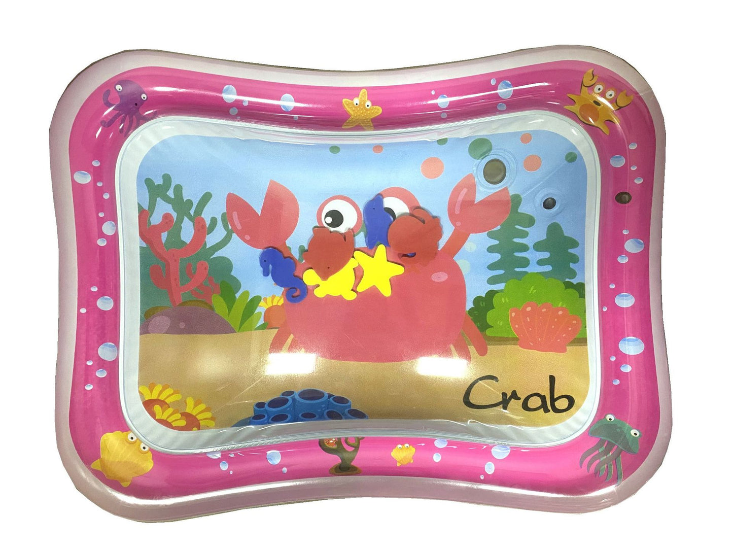 baby inflatable water game mat