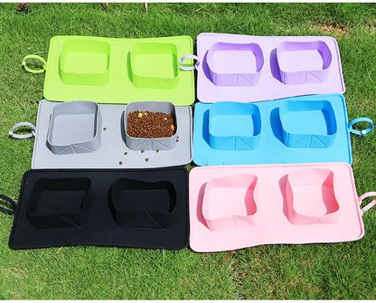 Portable Silicone Folding Pet Bowl