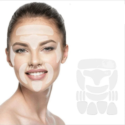 16 pcs Reusable Silicone Anti-wrinkle sticker