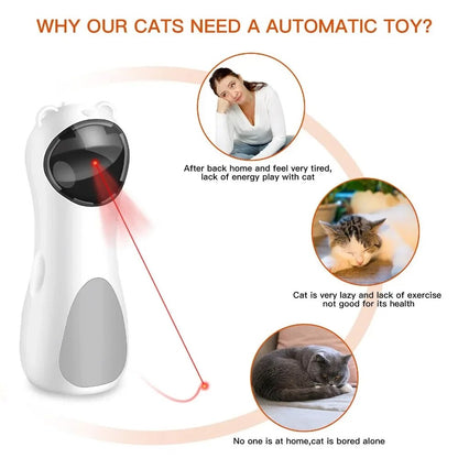 Automatic laser cat toy